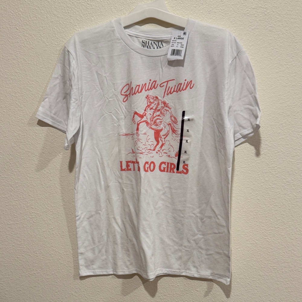 White Graphic Tee